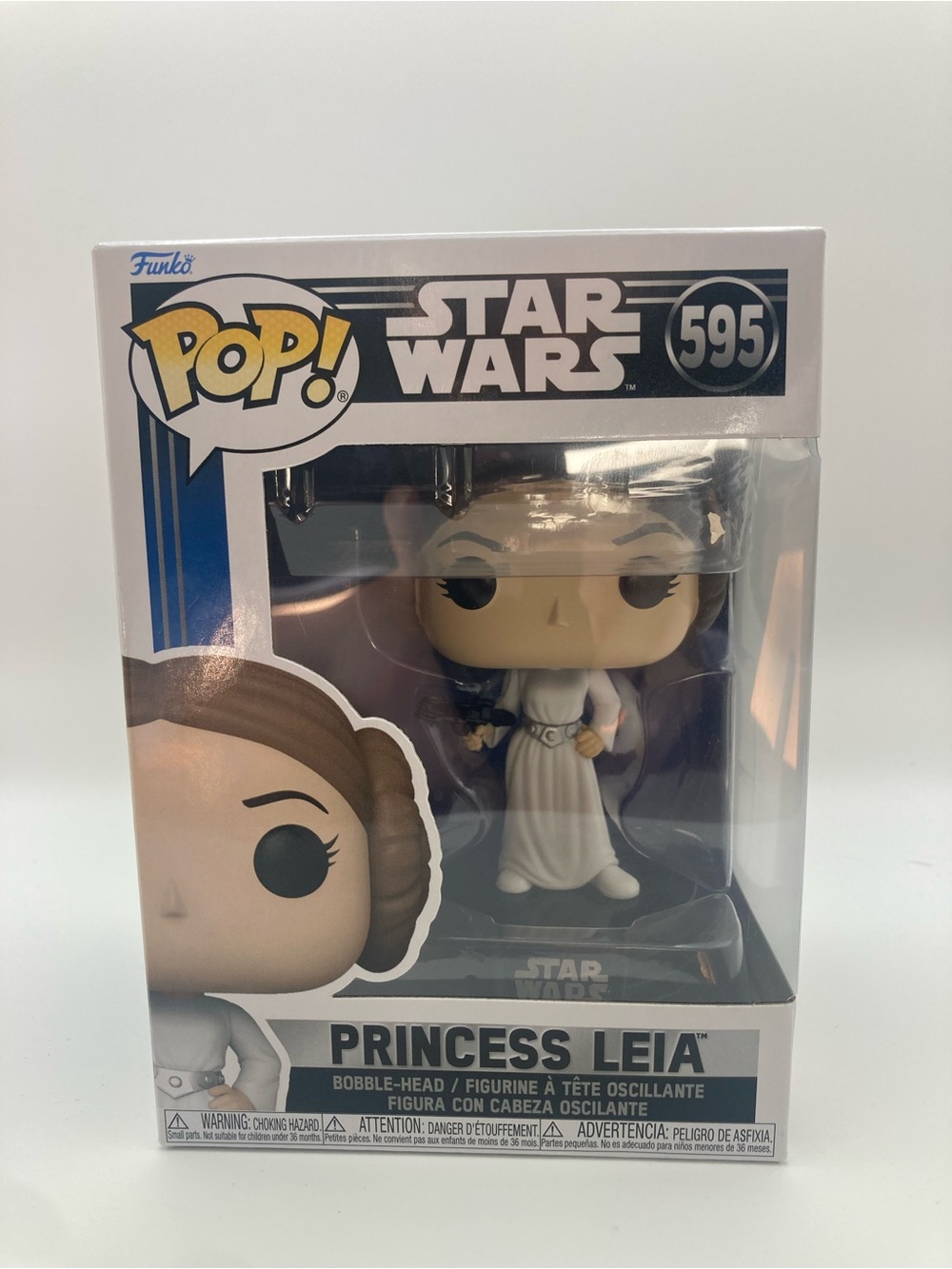 Star Wars Princess Leia 595 Funko Pop Vinyl Bobble-Head
